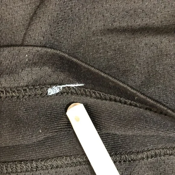 Nike Shorts Womens Medium Black Dri Fit Logo Swoosh Pull On Running Athletic - Picture 3 of 11